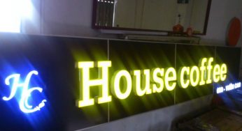 Thi công chữ nổi mica đèn led giá rẻ quận 6 tphcm